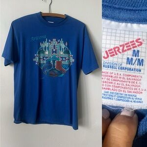 Vintage Arizona Tourist T Shirt 1990’s Cactus Southwestern Shirt